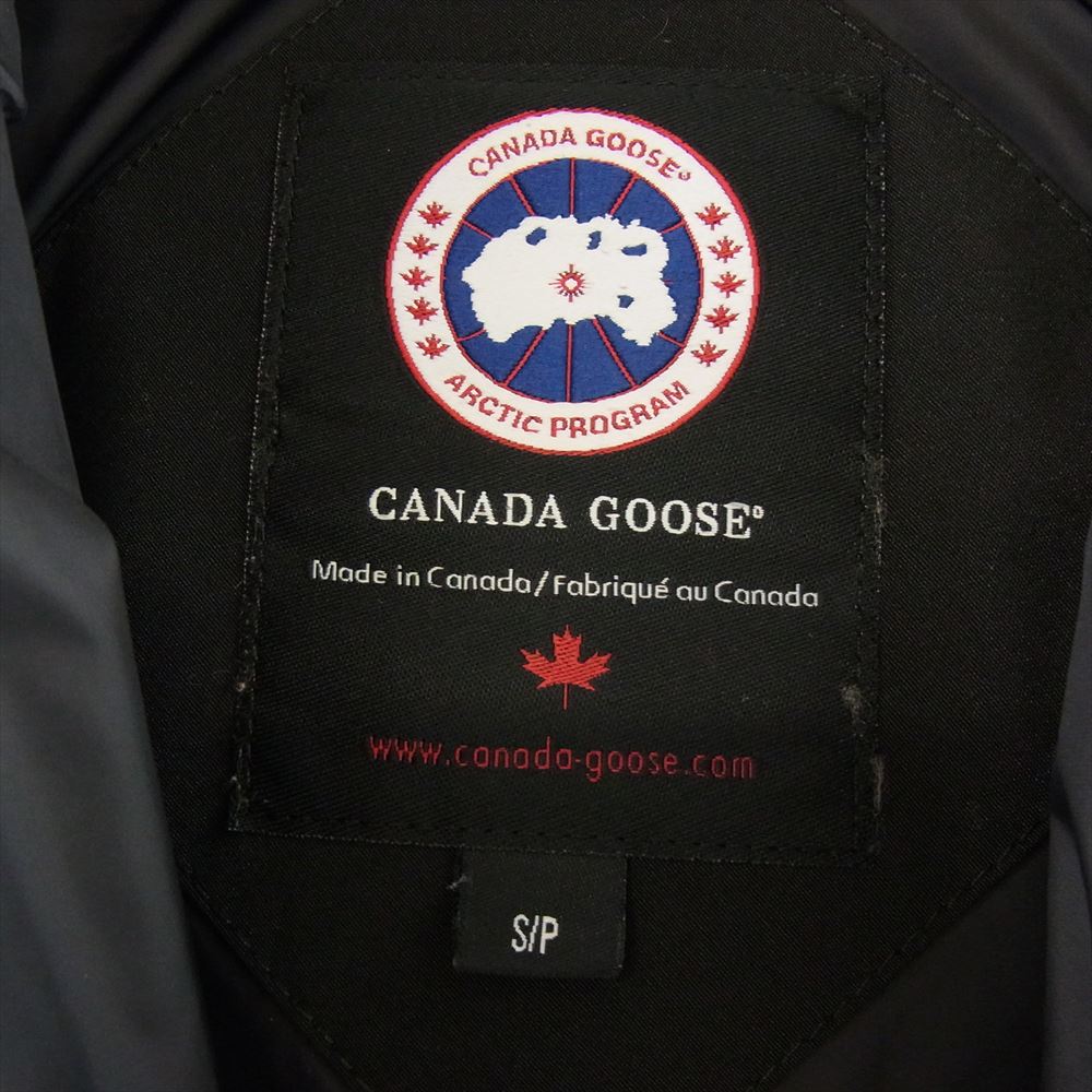 CANADA GOOSE カナダグース 2302JL 国内正規品 グリフィンタグ MACKENZIE PARKA マッケンジーパーカー ダウン コート ブラック系 S【中古】