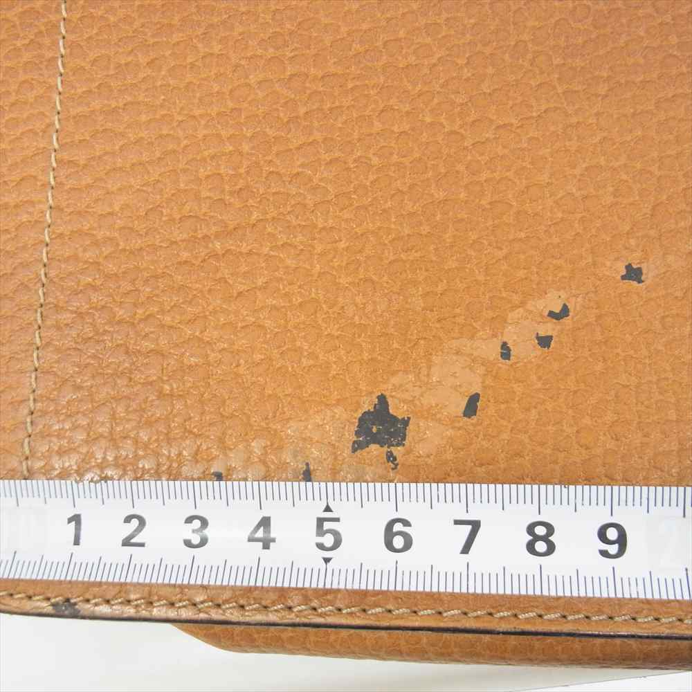 LOEWE ロエベ アナグラム レザー ブリーフケース ブラウン系【中古】
