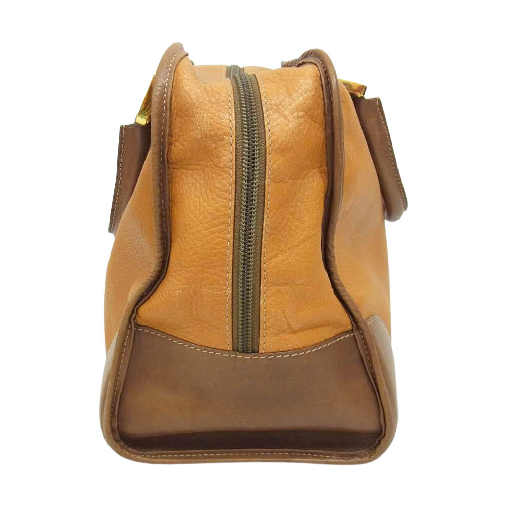 LOEWE ロエベ アマソナ 32 ハンドバッグ ブラウン系【中古】