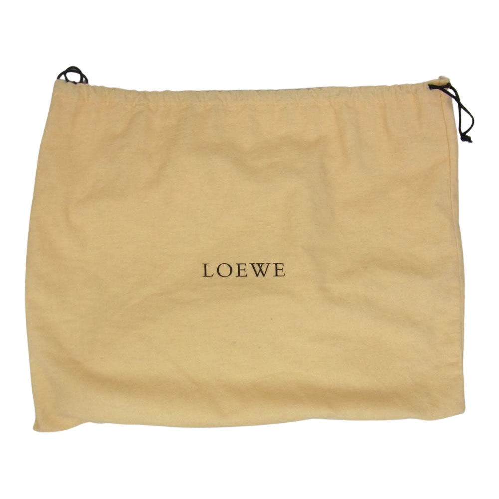 LOEWE ロエベ アマソナ 32 ハンドバッグ ブラウン系【中古】