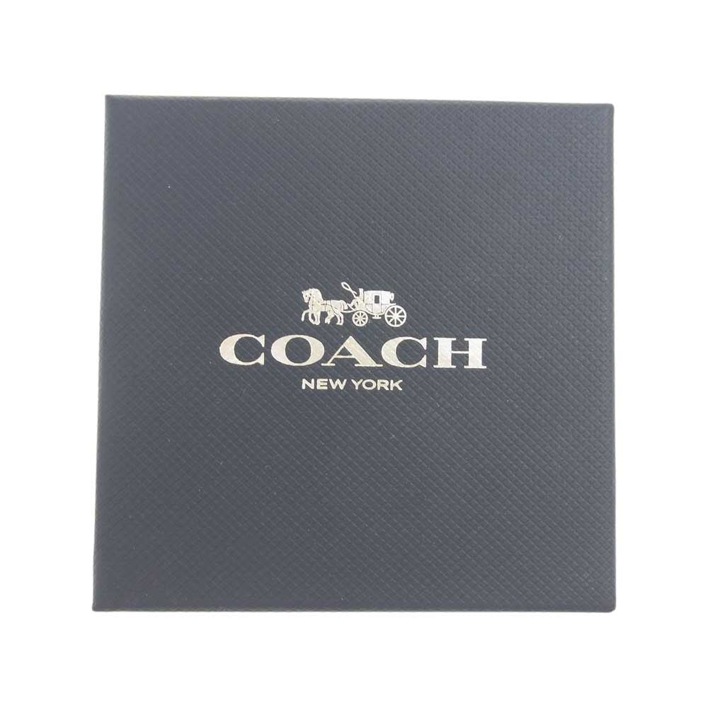 COACH コーチ F33376 ホース アンド キャリッジ ダブル チェーン カフ ブレスレット ゴールド系【中古】