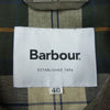Barbour バブアー EDIFICE エディフィス 別注 OLD BEDALE ビデイル タマムシ モスグリーン系 40【中古】
