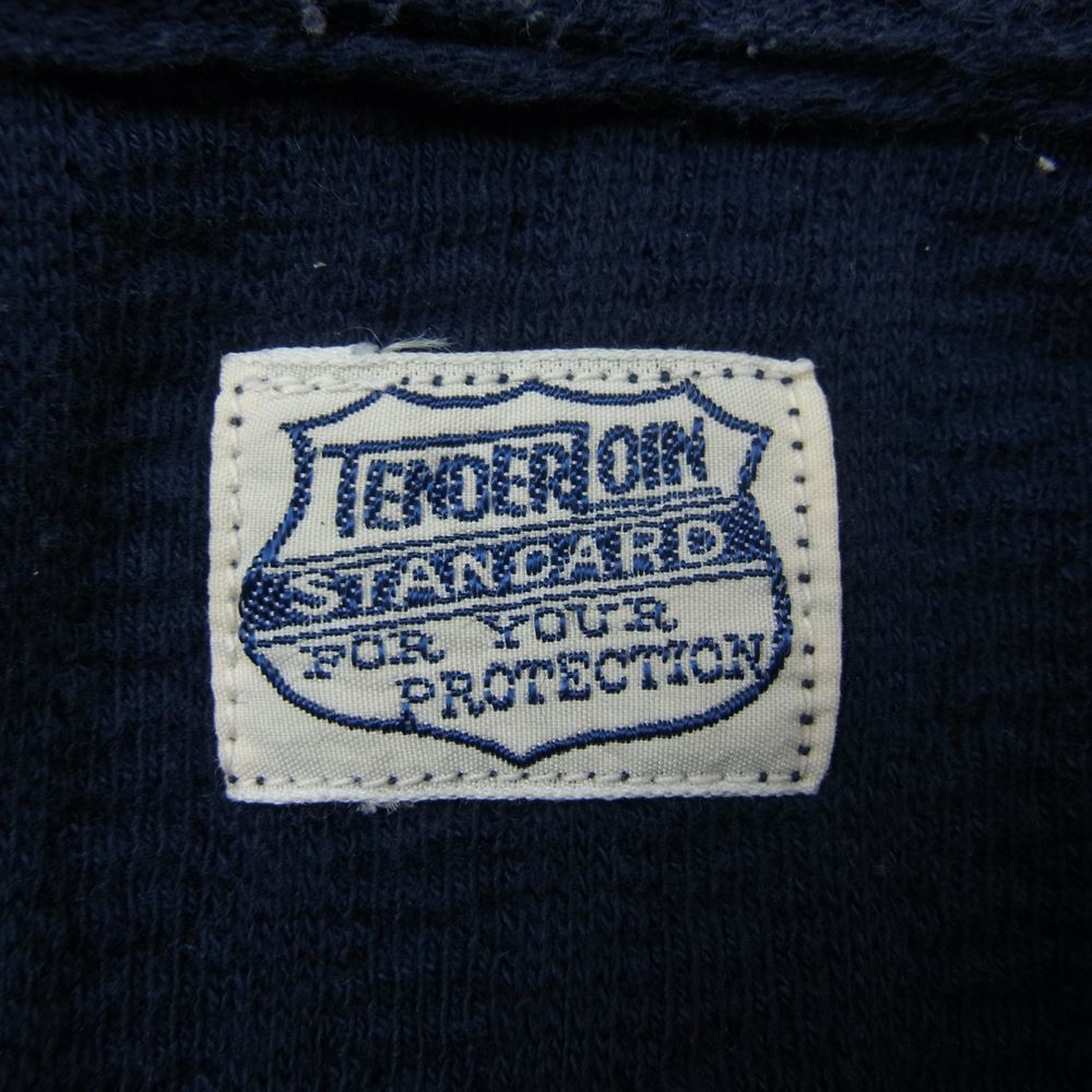 TENDERLOIN テンダーロイン T-KNIT POLO ニット 半袖 ポロシャツ ダークネイビー系【中古】
