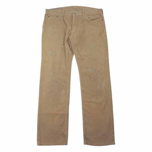 Ron Herman ロンハーマン RHC Vintage ヴィンテージ Corduroy Pants リペア加工 コーデュロイ パンツ ベージュ系 33【中古】