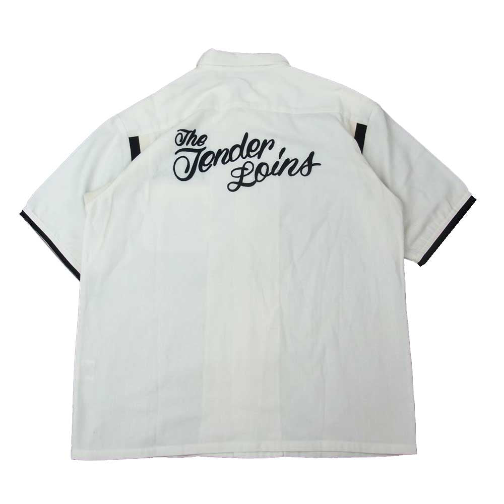 TENDERLOIN テンダーロイン T-BOWLS SHT ボウリング 刺繍ロゴ 半袖 ...