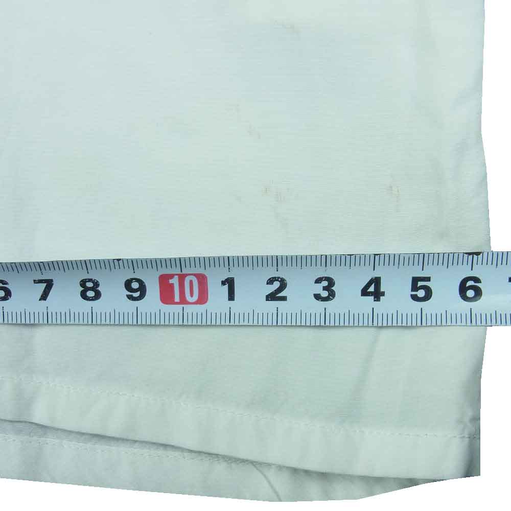 TENDERLOIN テンダーロイン T-BOWLS SHT ボウリング 刺繍ロゴ 長袖 シャツ ブルー刺繍 レーヨン 日本製 ホワイト系 M【中古】