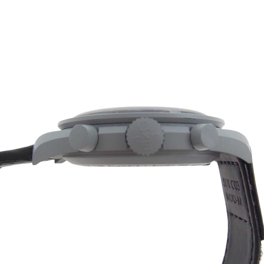 OMEGA オメガ × Swatch スウォッチ MISSION TO MOON バイオセラミック ミッション トゥー ムーン ブラック系 グレー系【中古】