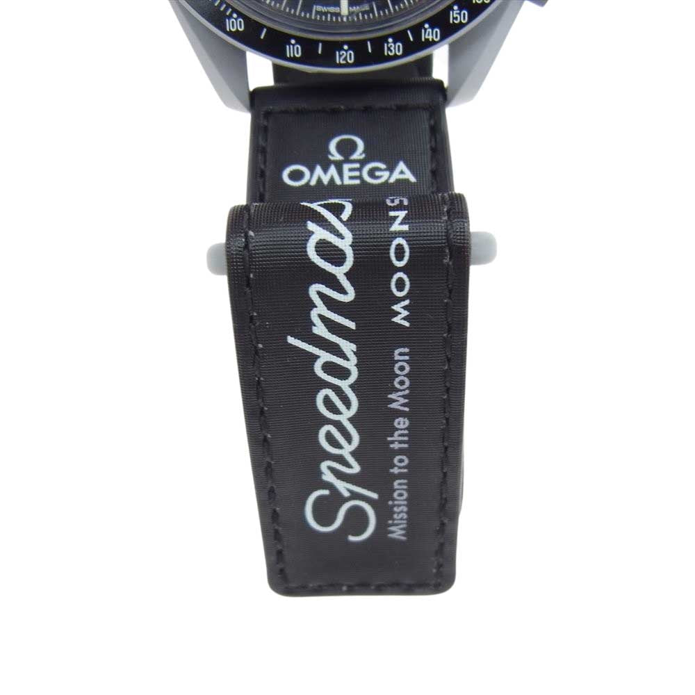 OMEGA オメガ × Swatch スウォッチ MISSION TO MOON バイオセラミック ミッション トゥー ムーン ブラック系 グレー系【中古】