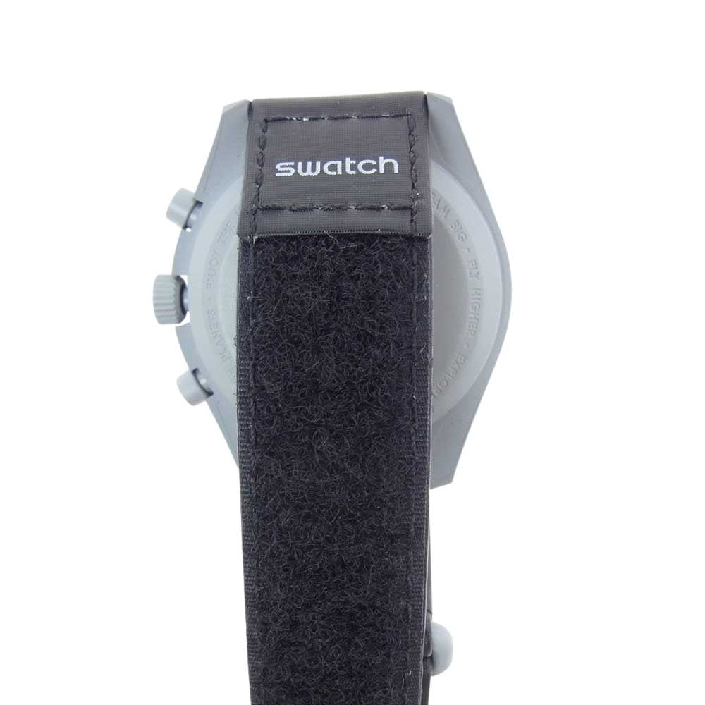 OMEGA オメガ × Swatch スウォッチ MISSION TO MOON バイオセラミック ミッション トゥー ムーン ブラック系 グレー系【中古】