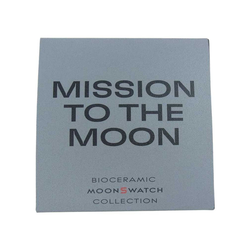 OMEGA オメガ × Swatch スウォッチ MISSION TO MOON バイオセラミック ミッション トゥー ムーン ブラック系 グレー系【中古】