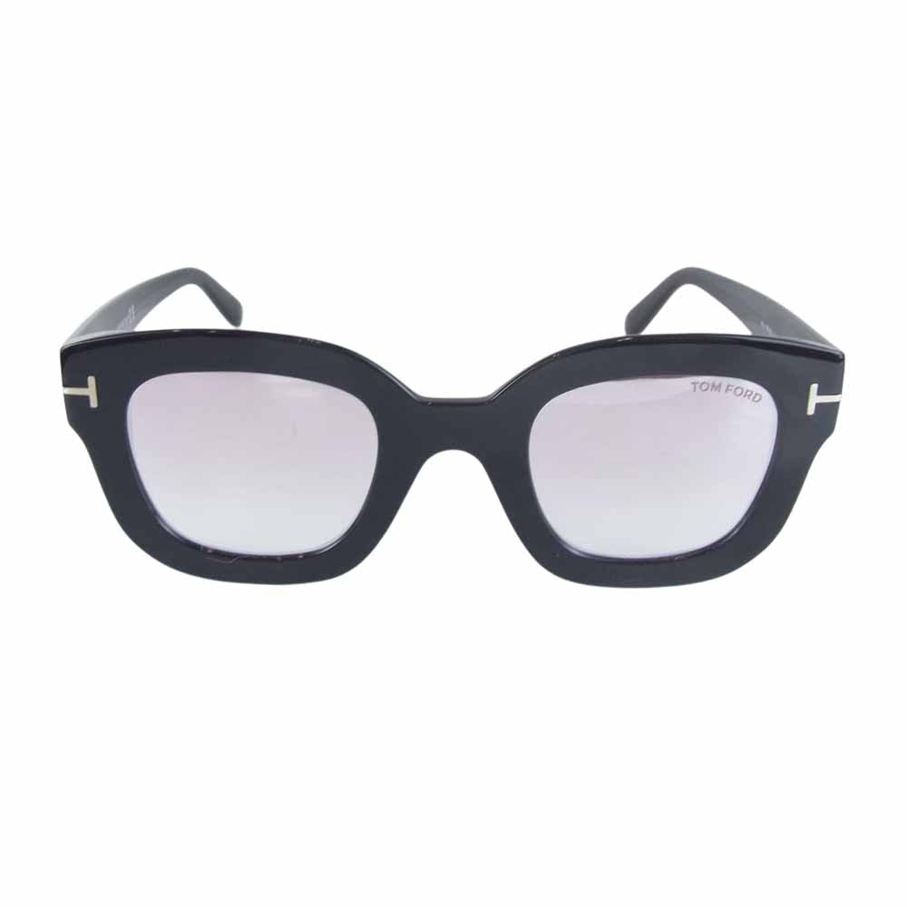 TOM FORD トムフォード TF659 ミラーレンズ サングラス ブラック系【中古】