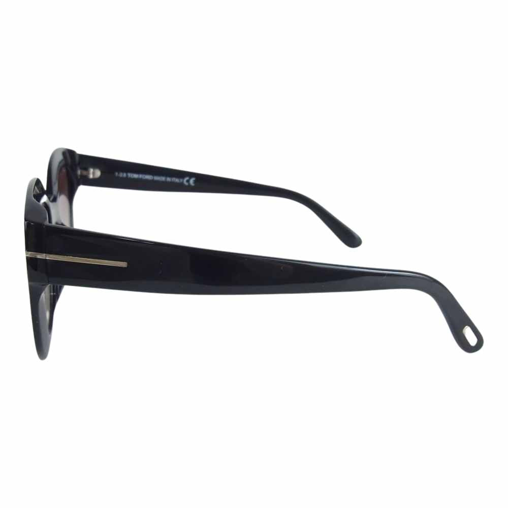 TOM FORD トムフォード TF659 ミラーレンズ サングラス ブラック系【中古】