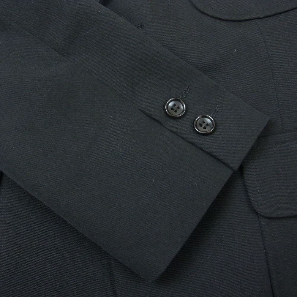 JUNYA WATANABE COMME des GARCONS ジュンヤワタナベコムデギャルソン JH-J051 AD2011 1B ウールギャバ ブレザー テーラードジャケット ブラック系 S【中古】