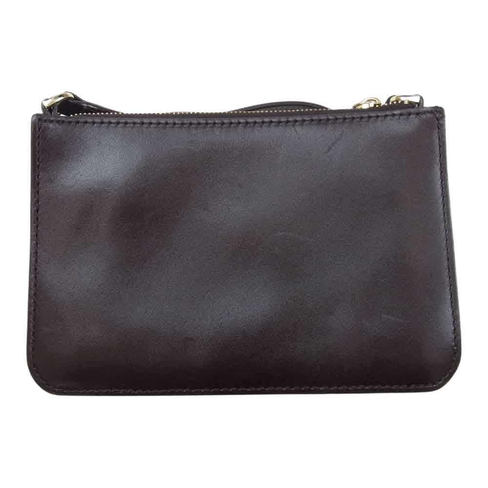 Kate Spade ケイトスペード J183 レザー ショルダー バッグ ブラウン系【中古】