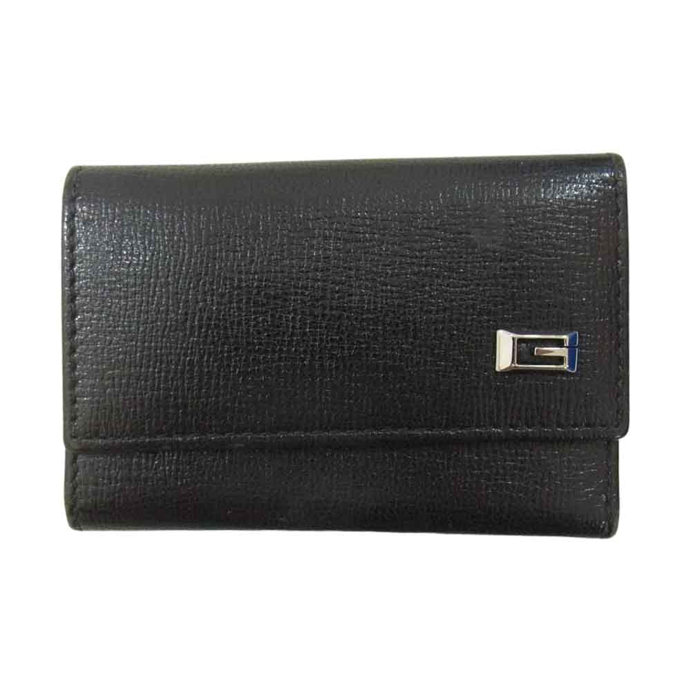 GUCCI グッチ 120950 6連 レザー キーケース ブラック系【中古】