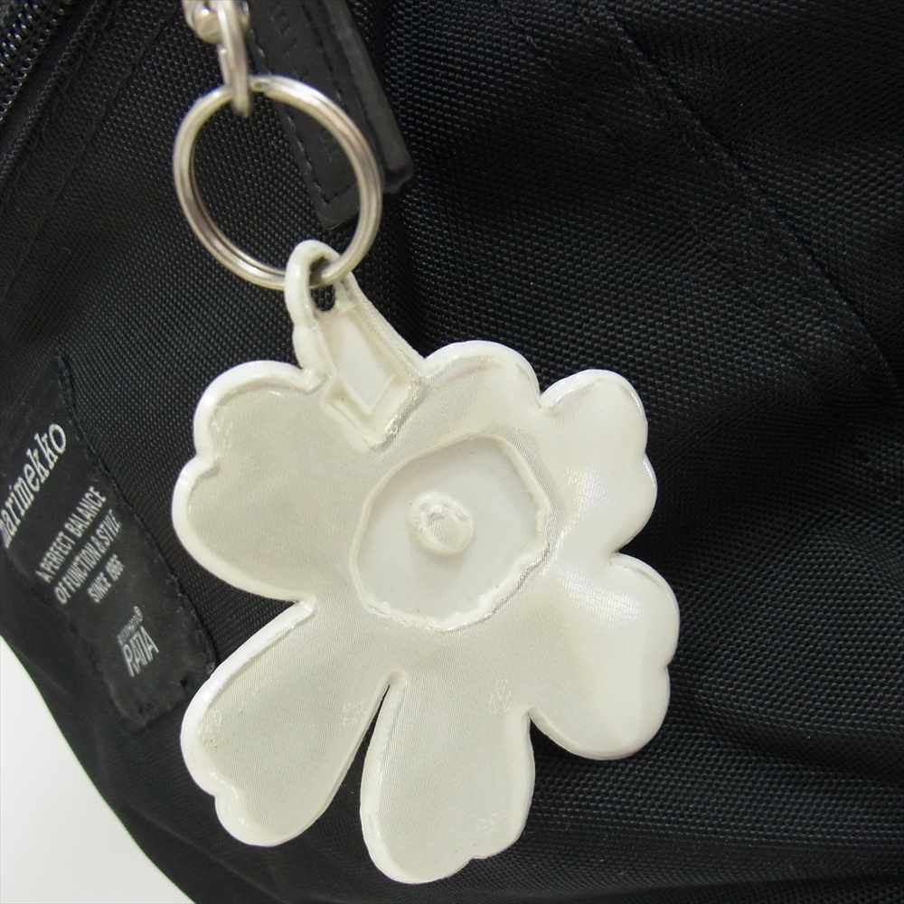 marimekko マリメッコ ナイロン バッグパック リュック ブラック系【中古】