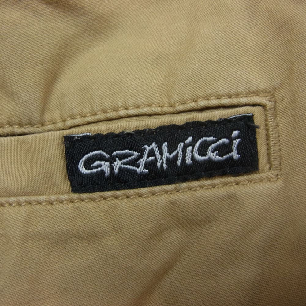 Gramicci グラミチ GMP-19S858 BEAMS ビームス 別注 CONVERTIBLE PANT コンバーティブル クライミング マウンテン イージー パンツ カーキ系 M【中古】