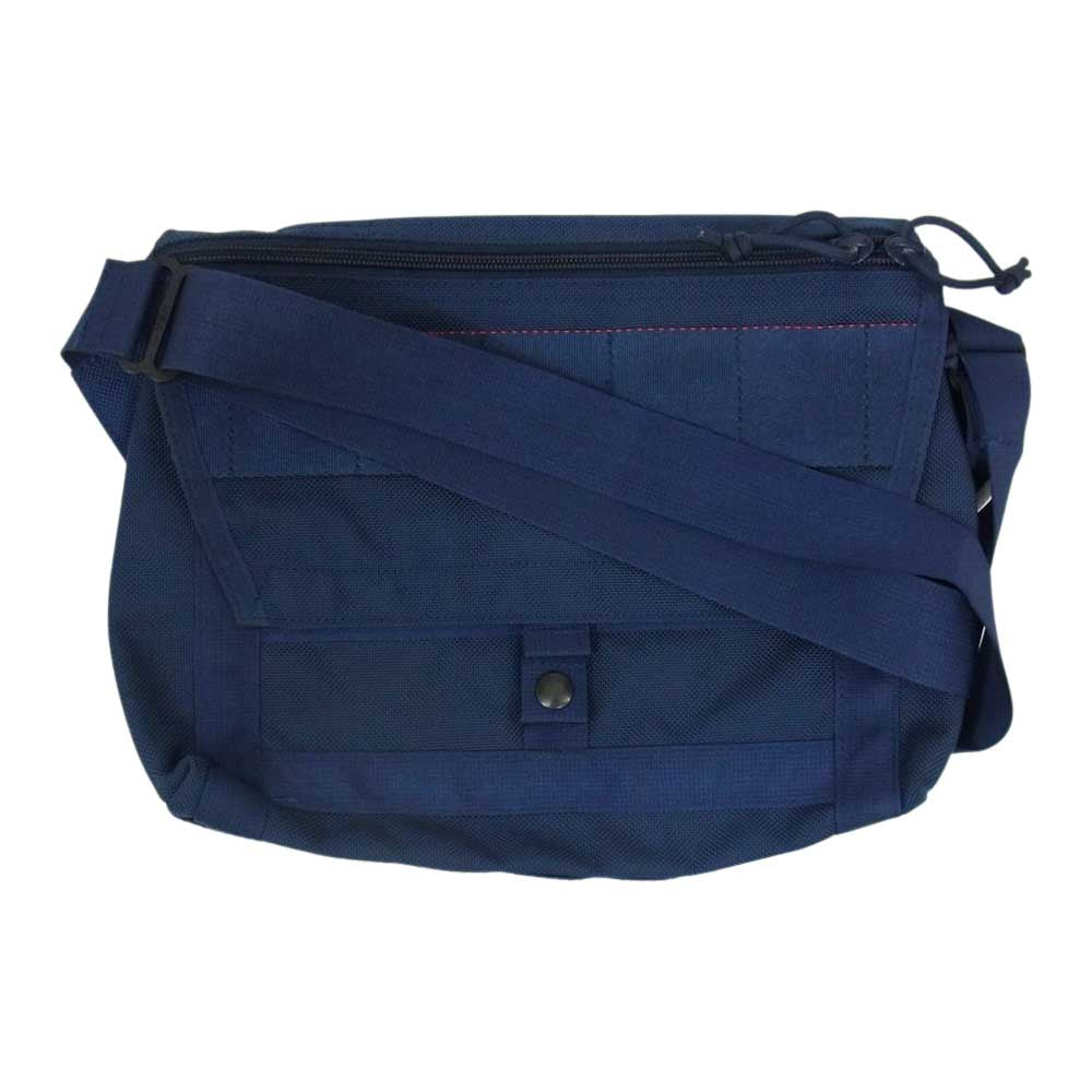 BRIEFING ブリーフィング BEAMS PLUS ビームスプラス 別注 Fleet Messenger bag フリート メッセンジャー ショルダー ナイロン バッグ ネイビー系【中古】