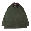 Barbour バブアー MCA0458SG51 BEDALE JACLET ノンオイル ビデイル ジャケット カーキ系 42【中古】