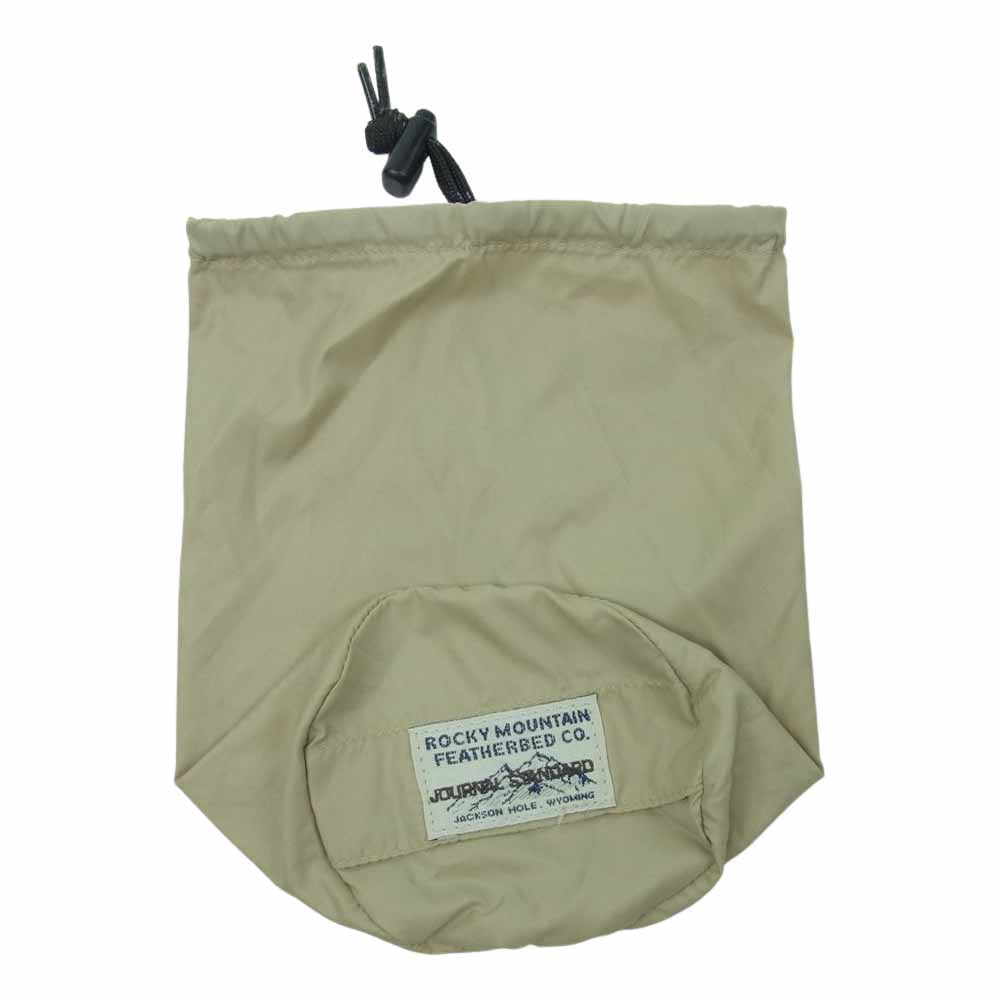 ロッキーマウンテン 450-512-74 JOURNAL STANDARD ジャーナルスタンダード別注 SIX MONTH VEST シックスマンス インナー ダウン ベスト ベージュ系 beige 40【中古】