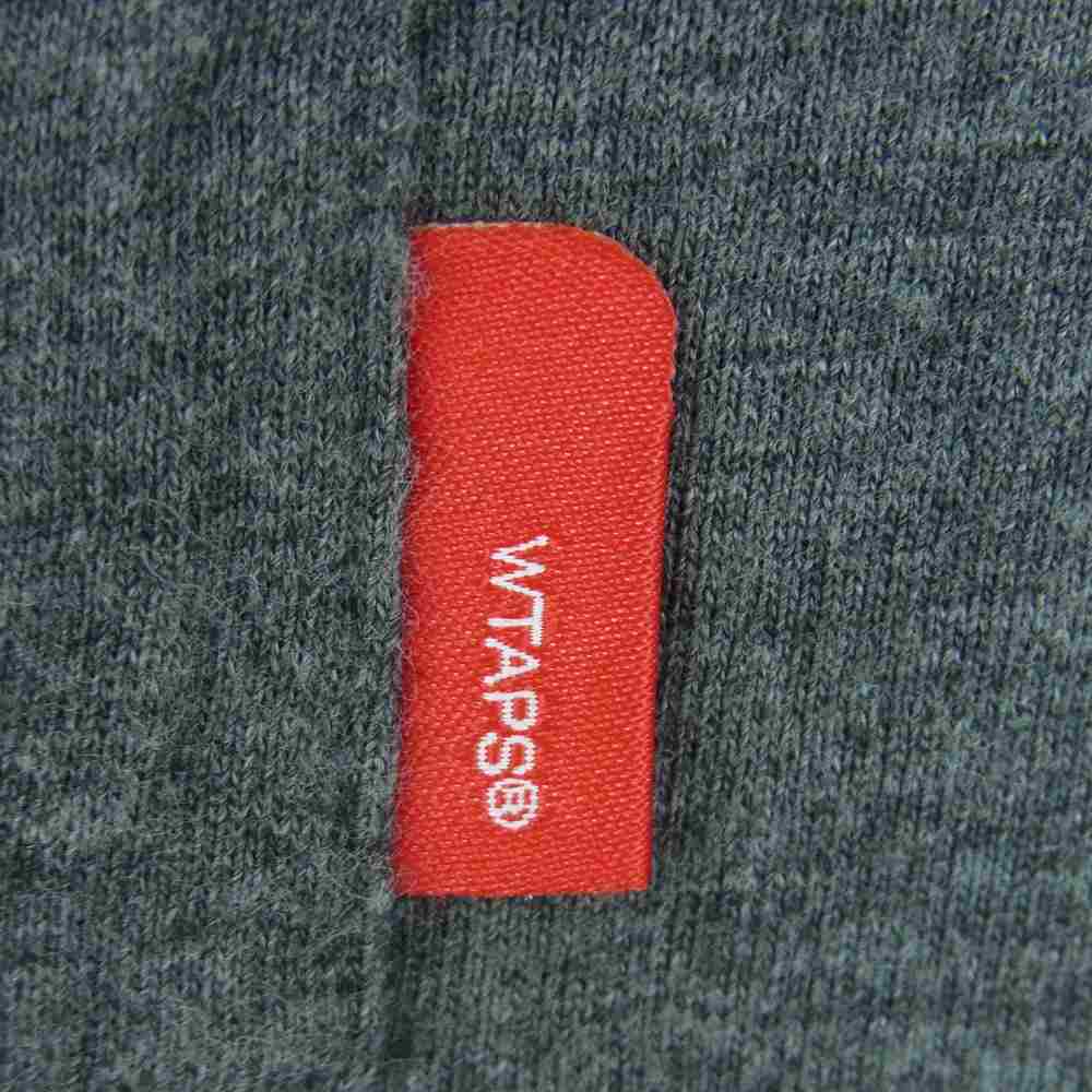 WTAPS ダブルタップス 152ATDT-CSM01 BLANK S/S C ポケット付き 半袖 Tシャツ コットン 日本製 グレー系 S【中古】