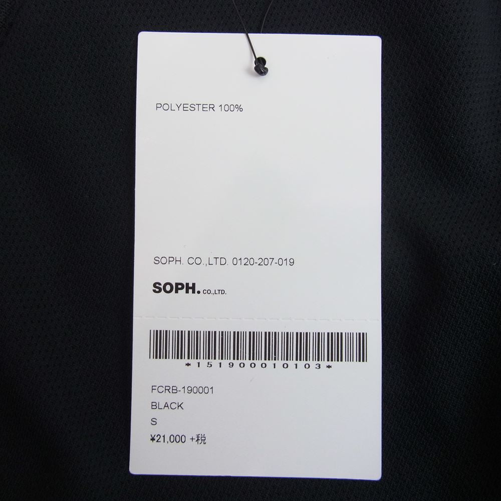 F.C.R.B. エフシーアールビー 19SS FCRB-190001 PDK PANTS トラック パンツ ブラック系 S【新古品】【未使用】【中古】