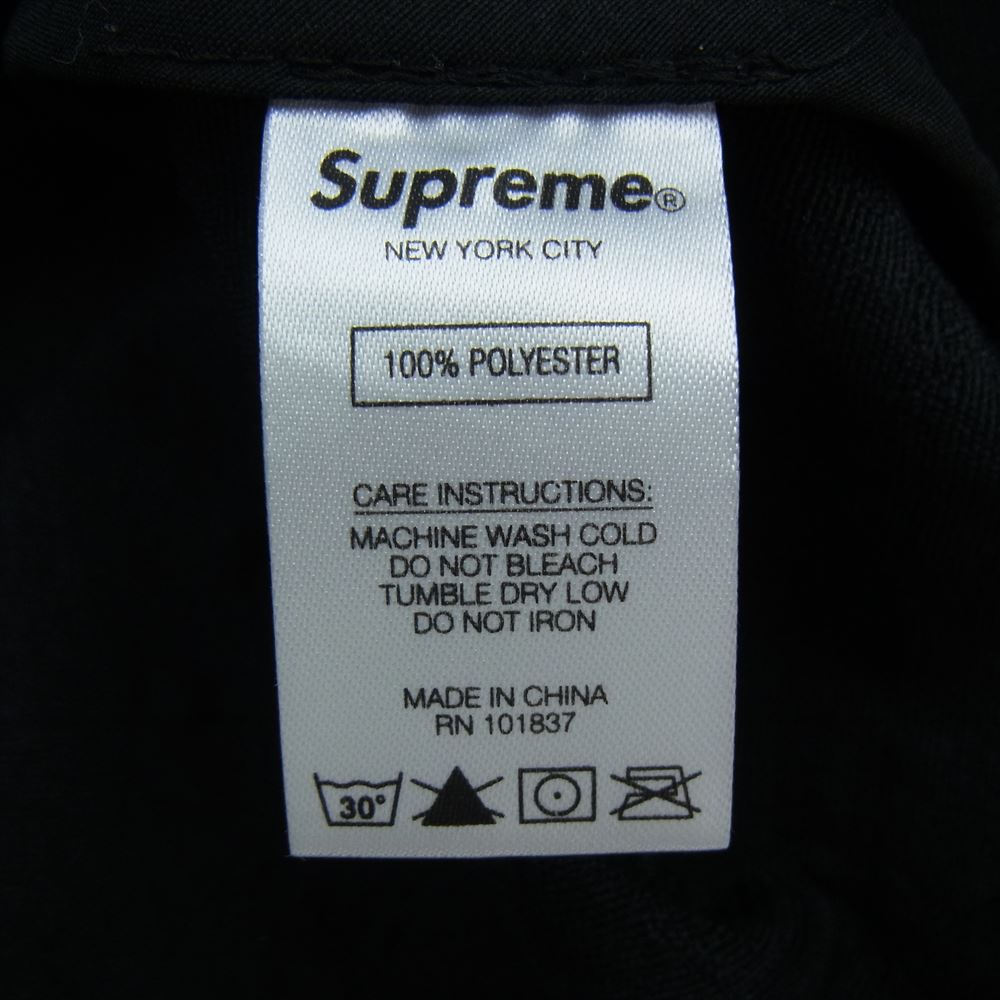 Supreme シュプリーム 21SS Floral Tapestry Anorak フローラル タペストリー ハーフ ジップ アノラック パーカー ジャケット ブラック系 M【美品】【中古】