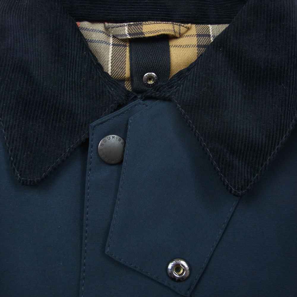 Barbour バブアー 2102122 国内正規品 BEDALE SL 2レイヤー ビデイル ジャケット ネイビー系 38【中古】