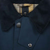 Barbour バブアー 2102122 国内正規品 BEDALE SL 2レイヤー ビデイル ジャケット ネイビー系 38【中古】