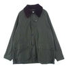 Barbour バブアー 4302483 国内正規品 OS PEACHED BEDALE CASUAL オーバーサイズ ピーチド ビデイル カジュアル ジャケット モスグリーン系 38【中古】