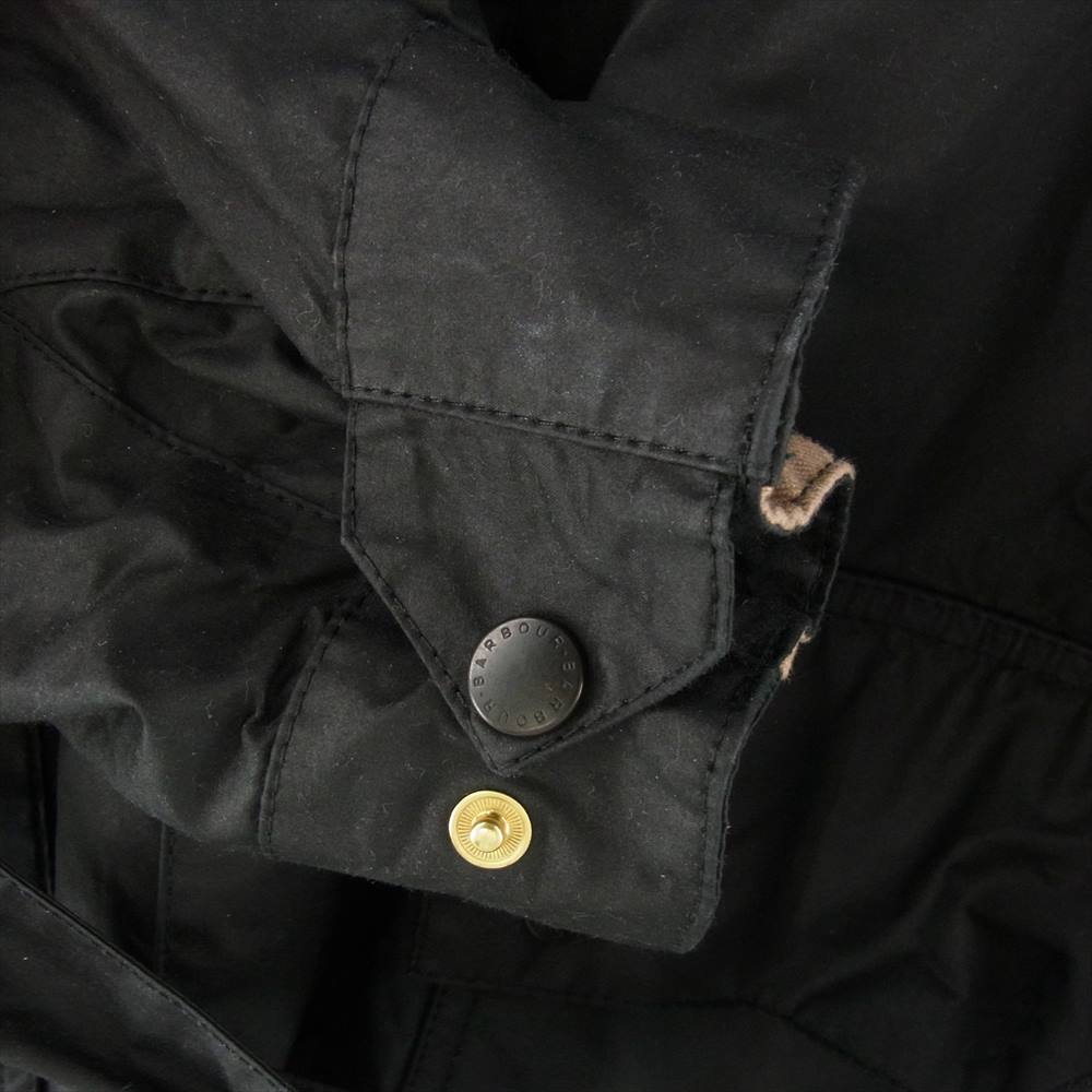 Barbour バブアー × MARGARET HOWELL マーガレットハウエル URSULA WAX JACKET ウルスラジャケット ブラック系【中古】