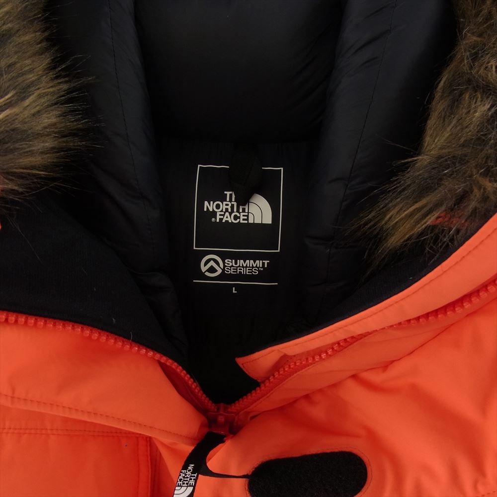 THE NORTH FACE ノースフェイス ND91920 Southern Cross Parka SUMMITSERIES サザンクロス パーカ ダウン コート ジャケット オレンジ系 L【美品】【中古】