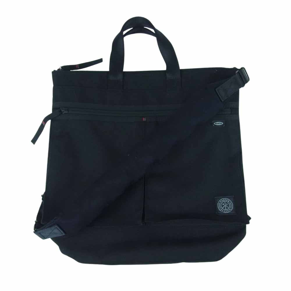 PORTER CLASSIC ポータークラシック muatsu ムアツ NEWTON HELMET CASE ニュートン ヘルメット バッグ ブラック系【中古】