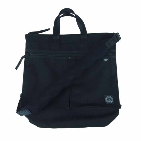 PORTER CLASSIC ポータークラシック muatsu ムアツ NEWTON HELMET CASE ニュートン ヘルメット バッグ ブラック系【中古】