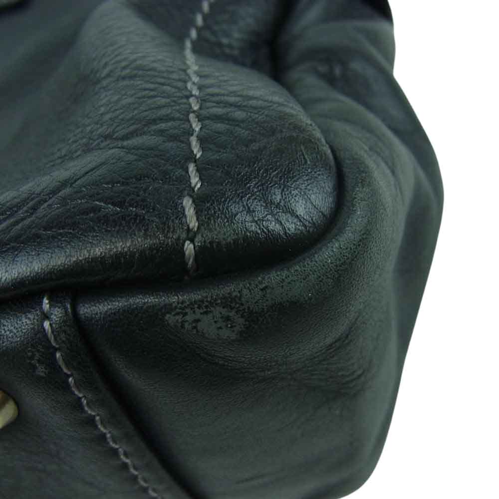 土屋鞄製造所 ツチヤカバン PLOTA プロータ 2way ショルダー バッグ レザー ブラック系【中古】