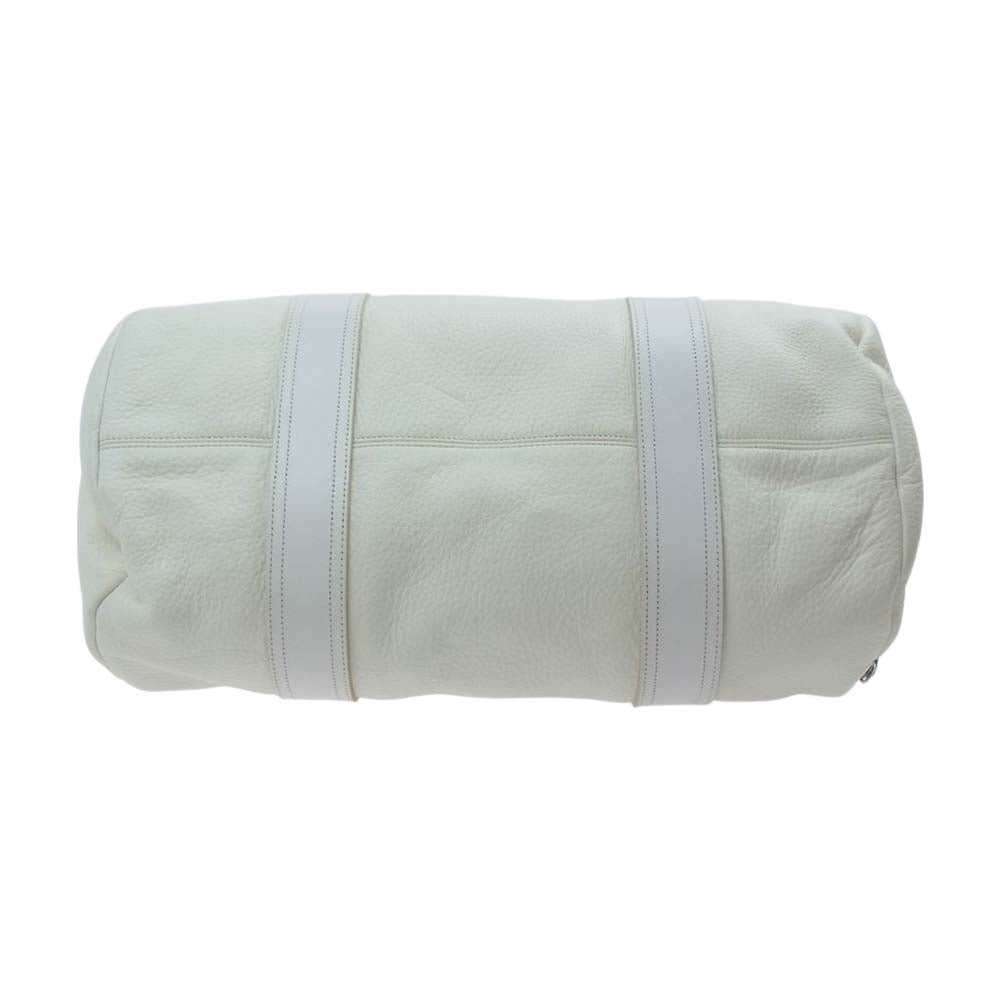CHROME HEARTS クロムハーツ（原本無） DUFFLE TINY タイニーダッフル ダガージップ レザーバッグ ホワイト系【中古】