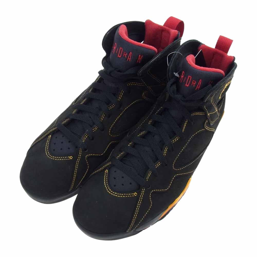 NIKE ナイキ 2022 CU9307-081 AIR JORDAN 7 RETRO Citrus ナイキ エアジョーダン シトラス ブラック系 28.5cm【新古品】【未使用】【中古】