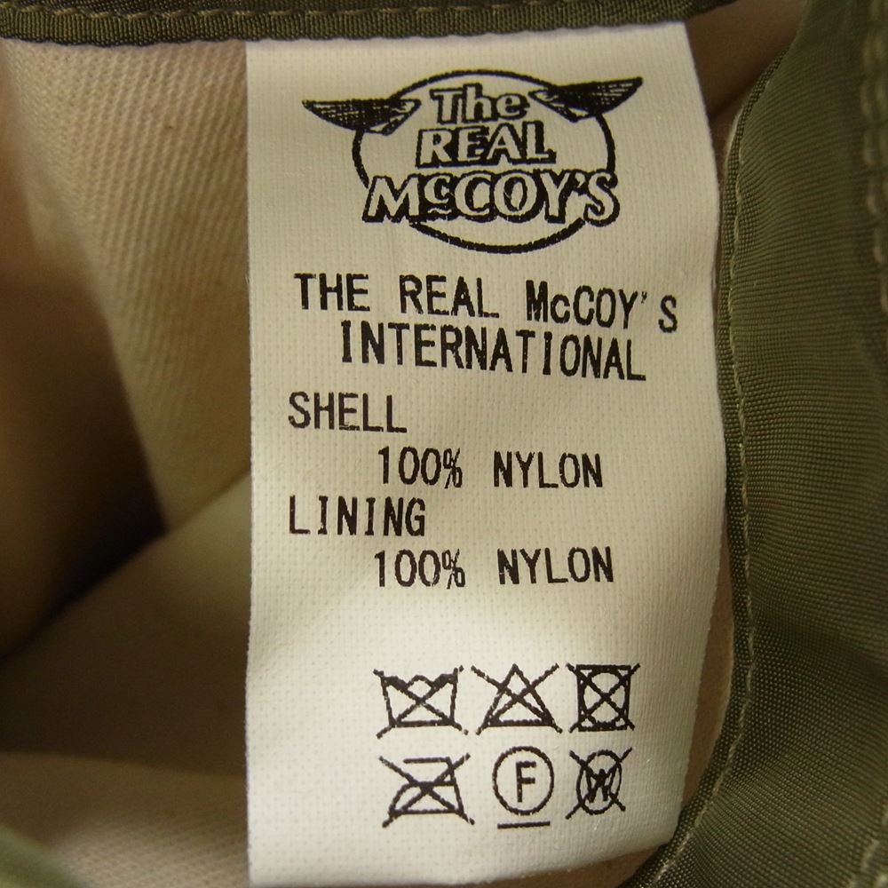 The REAL McCOY'S ザリアルマッコイズ MJ20106 TYPE N-2 TEST SAMPLE テスト サンプルフライトジャケット ミリタリー ジャケット カーキ系 44【美品】【中古】