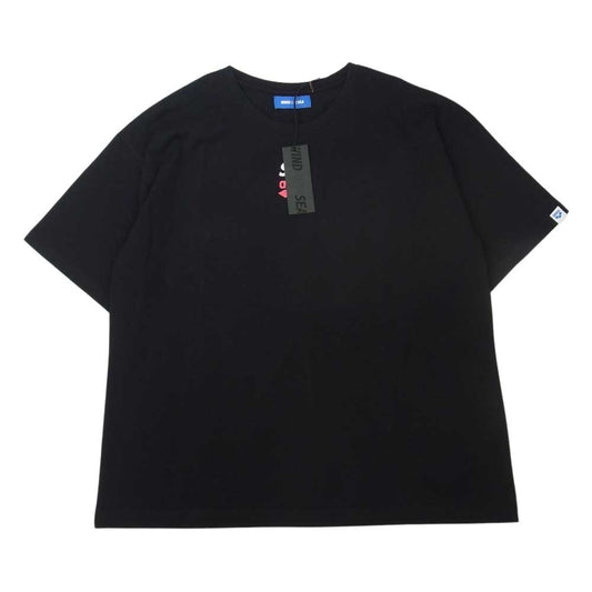 WIND AND SEA ウィンダンシー WDSARNA-03 × ARENA アリーナ ARENA AND SEA T-SHIRTS アリーナ アンド シー 半袖 Tシャツ ブラック系 M【中古】