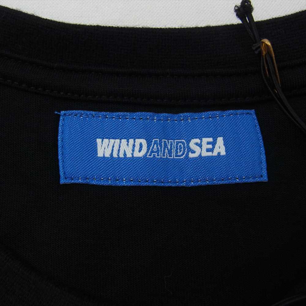 WIND AND SEA ウィンダンシー WDSARNA-03 × ARENA アリーナ ARENA AND SEA T-SHIRTS アリーナ アンド シー 半袖 Tシャツ ブラック系 M【中古】