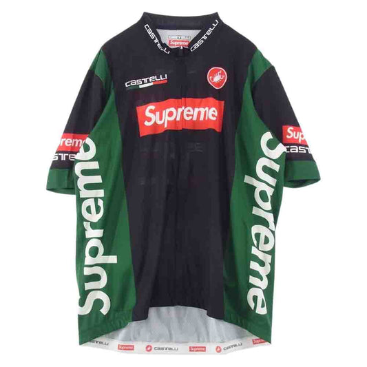 Supreme シュプリーム 19SS Castelli Cycling Jersey カステリ サイクリング 半袖 ジャージ ブラック系【新古品】【未使用】【中古】