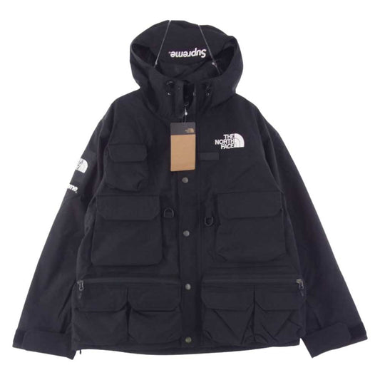 Supreme シュプリーム 20SS NP02001I × THE NORTH FACE ザ ノース フェイス Cargo Jacket カーゴ ジャケット ブラック系 S【新古品】【未使用】【中古】