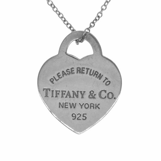 TIFFANY&Co. ティファニー リターントゥ ハートタグ ネックレス シルバー系【中古】