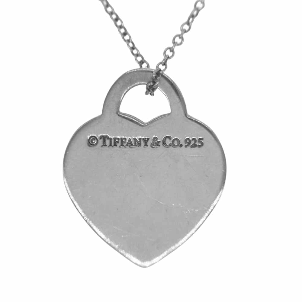 TIFFANY&Co. ティファニー リターントゥ ハートタグ ネックレス シルバー系【中古】