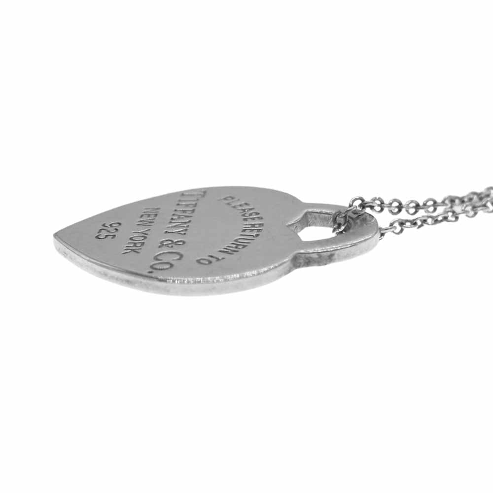 TIFFANY&Co. ティファニー リターントゥ ハートタグ ネックレス シルバー系【中古】