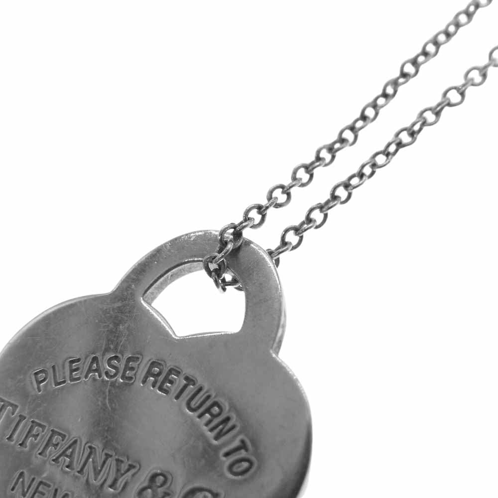 TIFFANY&Co. ティファニー リターントゥ ハートタグ ネックレス シルバー系【中古】