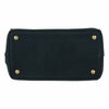 PRADA プラダ B2439G カナパ トート ハンド バッグ イタリア製 ブラック系 ダークグレーに近い黒【中古】