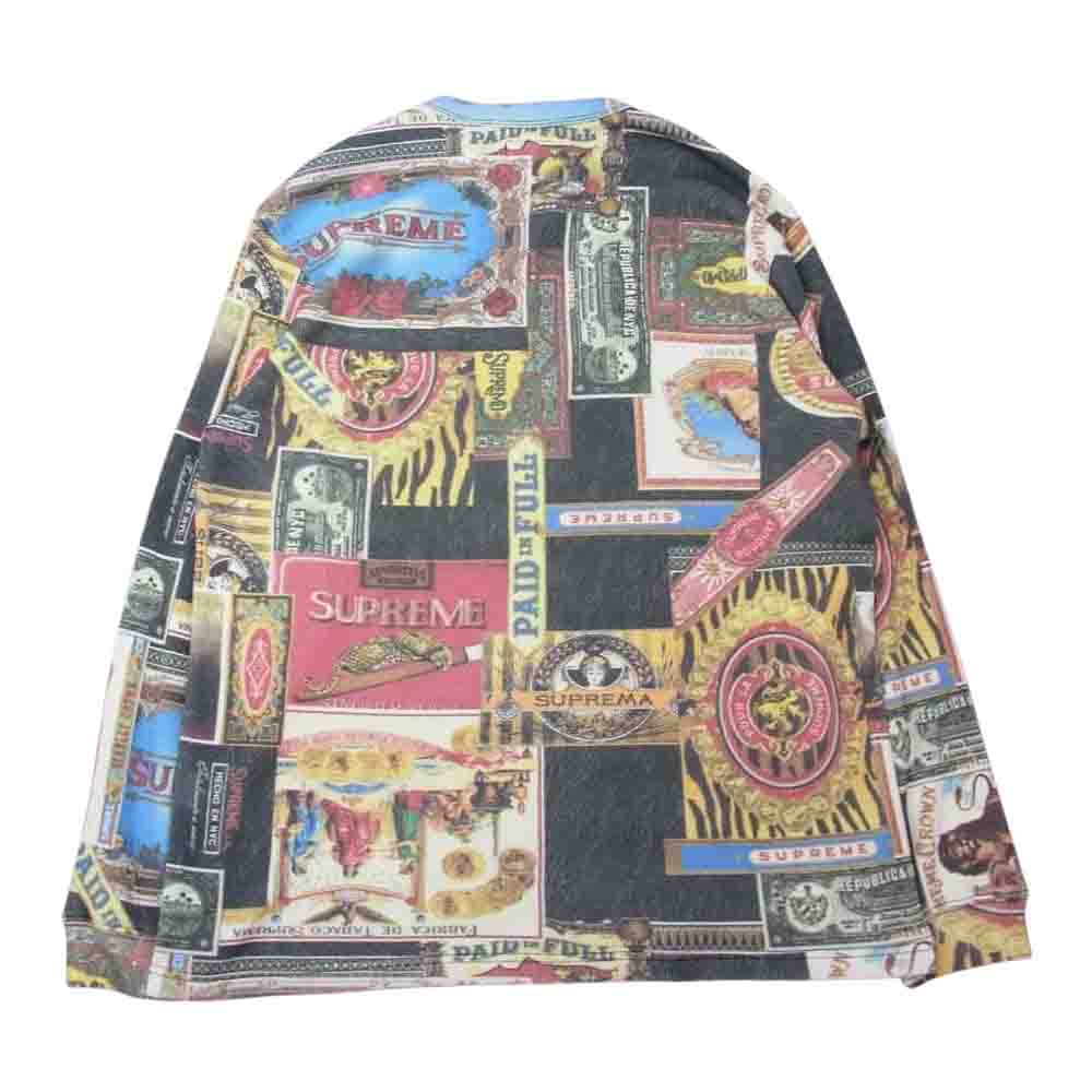 Supreme シュプリーム 22AW Republica Thermal リパブリカ サーマル カットソー 長袖 マルチカラー系 L【極上美品】【中古】