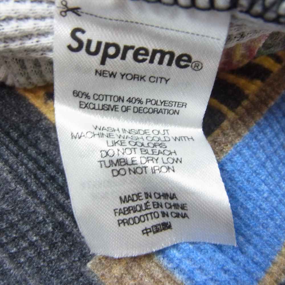 Supreme シュプリーム 22AW Republica Thermal リパブリカ サーマル カットソー 長袖 マルチカラー系 L【極上美品】【中古】