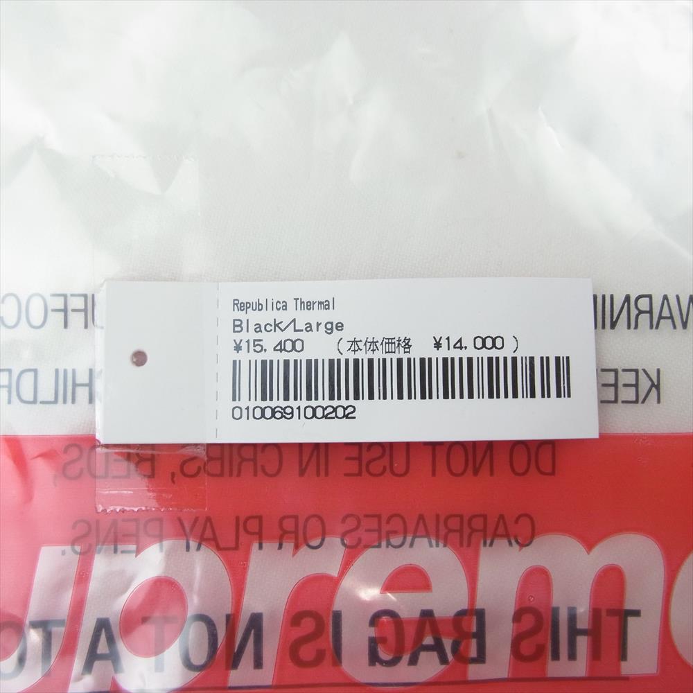 Supreme シュプリーム 22AW Republica Thermal リパブリカ サーマル カットソー 長袖 マルチカラー系 L【極上美品】【中古】